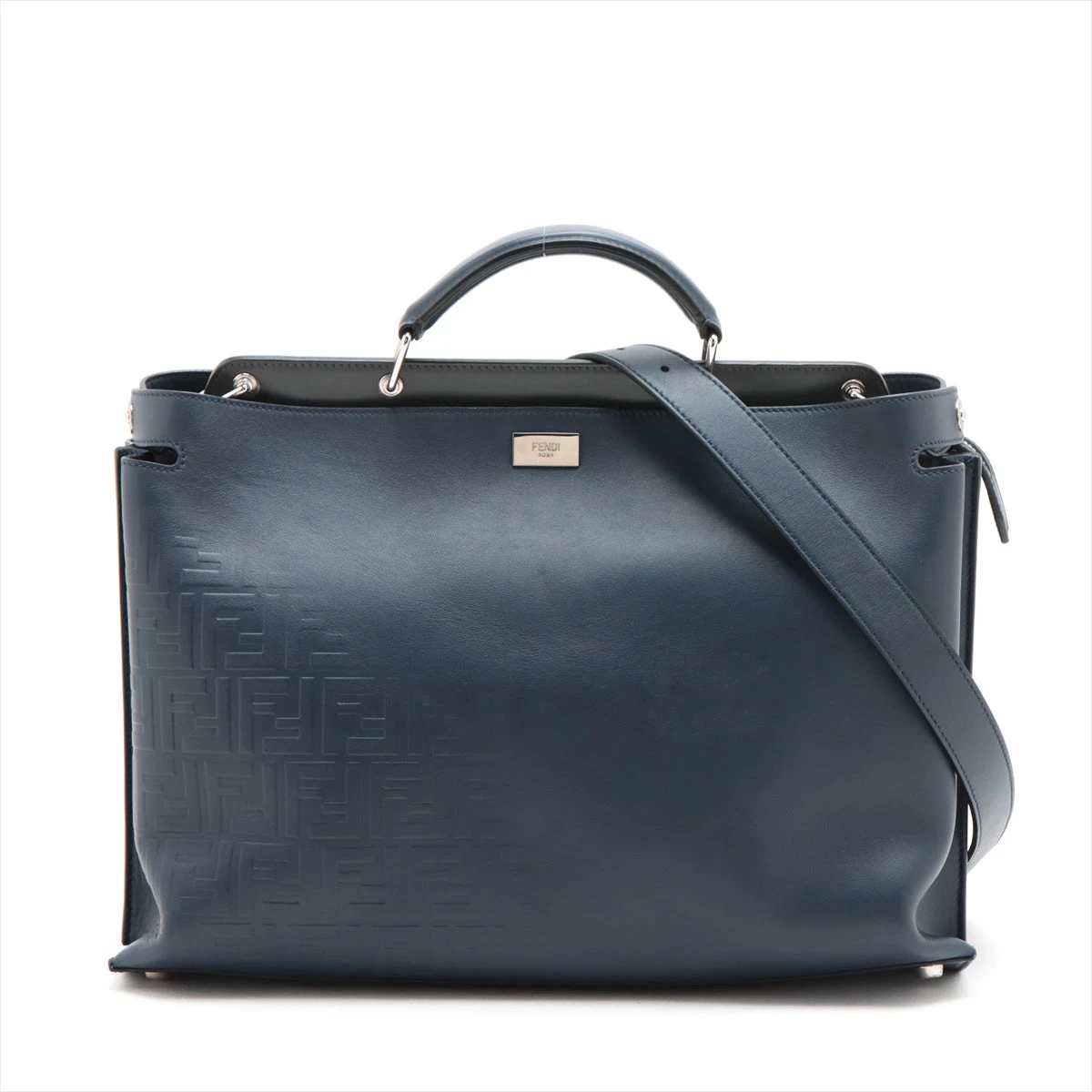 フェンディ ズッカ アイコニックエッセンシャリー レザー 2WAY