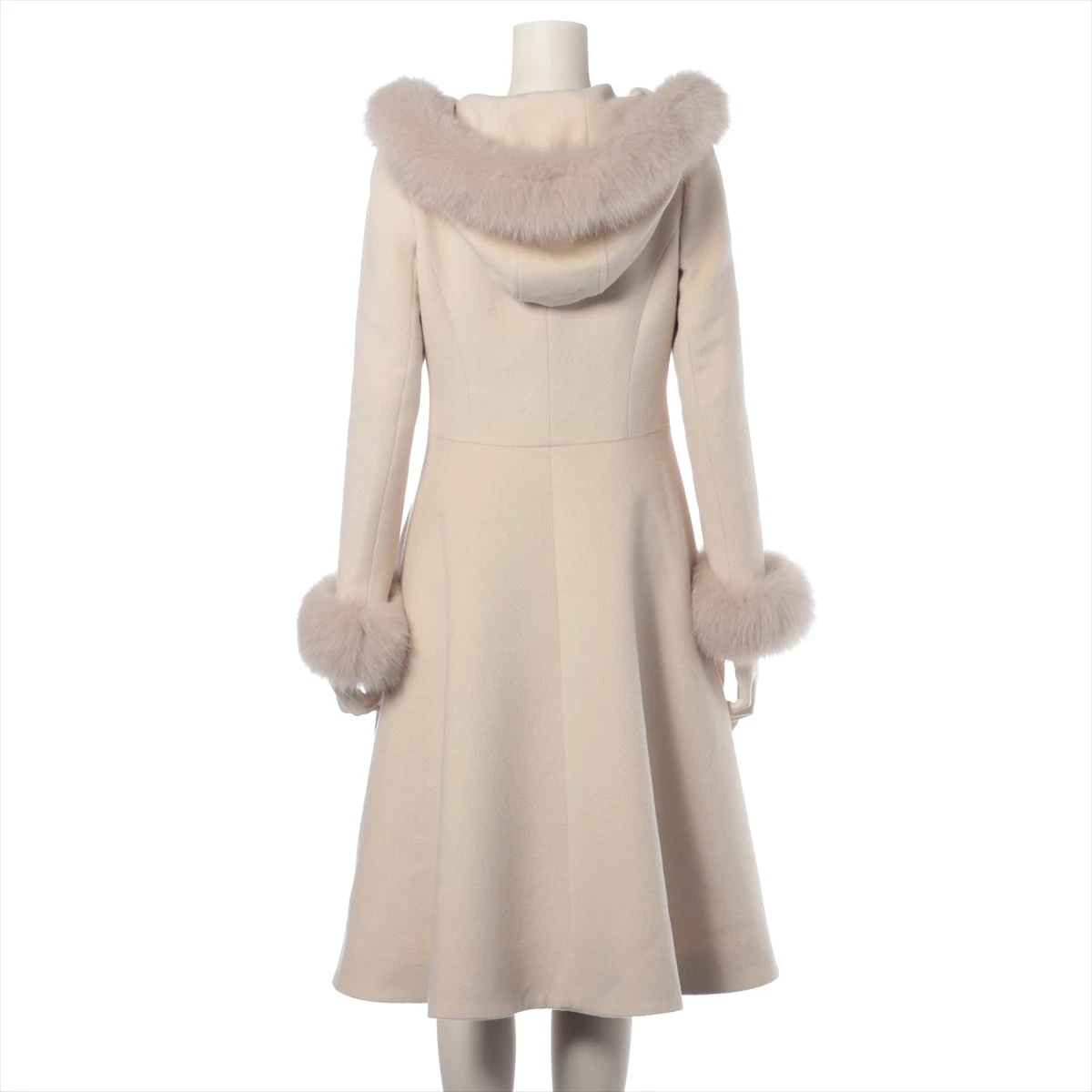 René アイボリー ジップアップコート 34 René アイボリー ジップアップコート 34 OUTER | cravittra