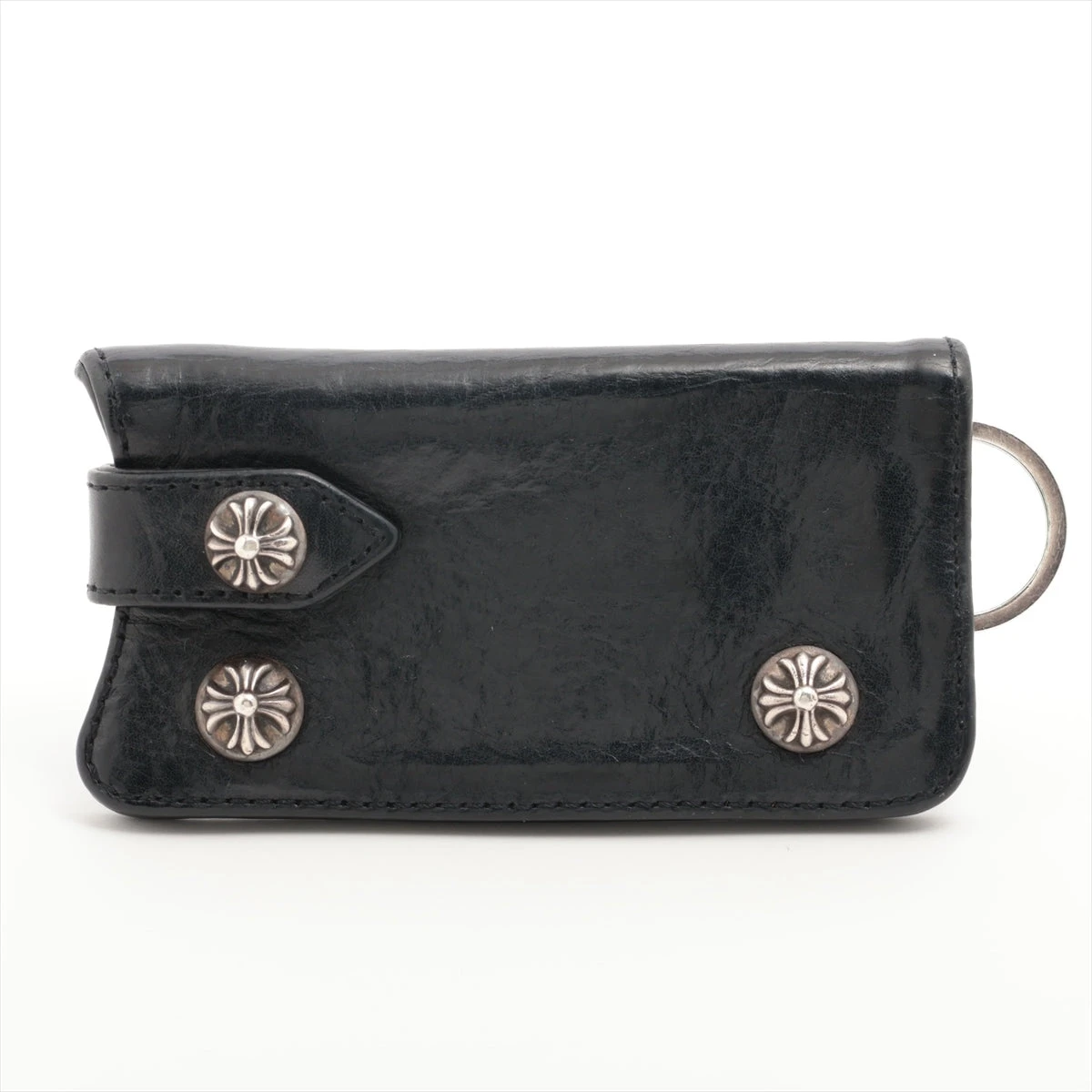 CHROME HEARTS クロムハーツ KEY CASE クロスボールボタン