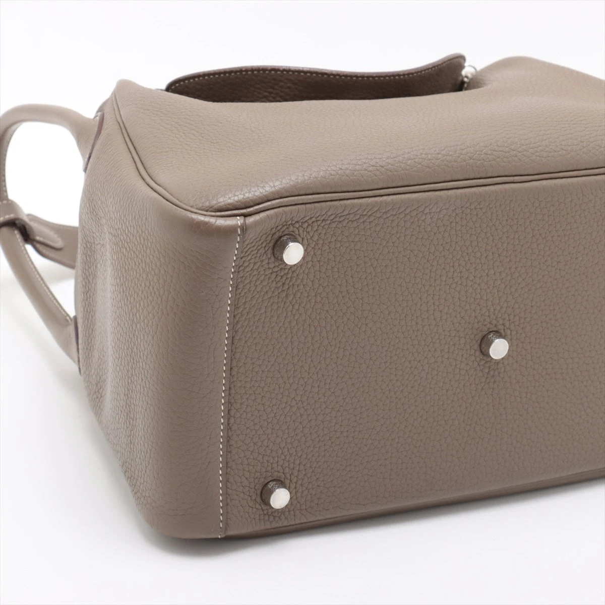 エルメス リンディ30 トリヨンクレマンス エトゥープ シルバー