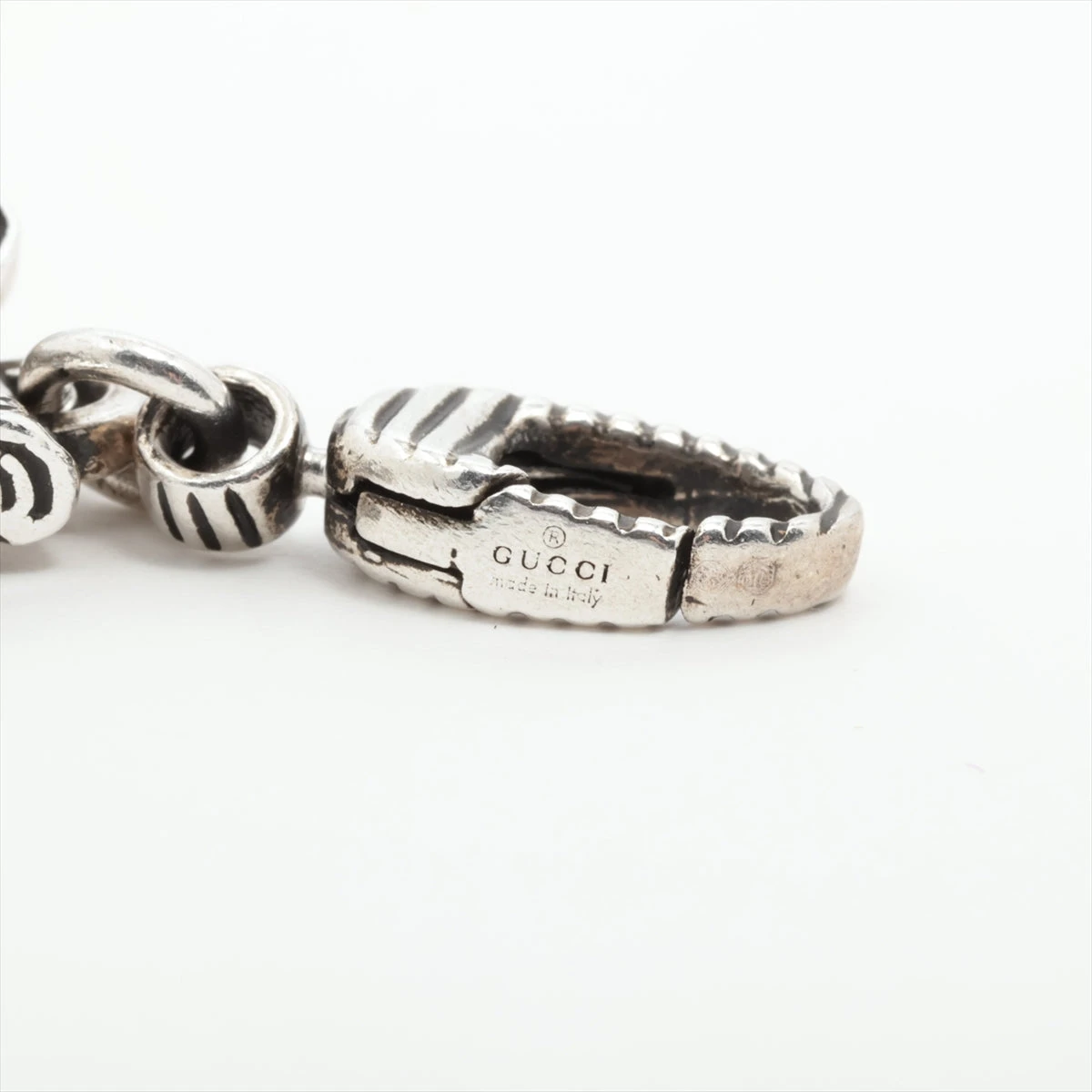 グッチ アラベスク ブレスレット インターロッキング 925 GUCCI GUCCI 美品△GUCCI グッチ アラベスク インターロッキングG