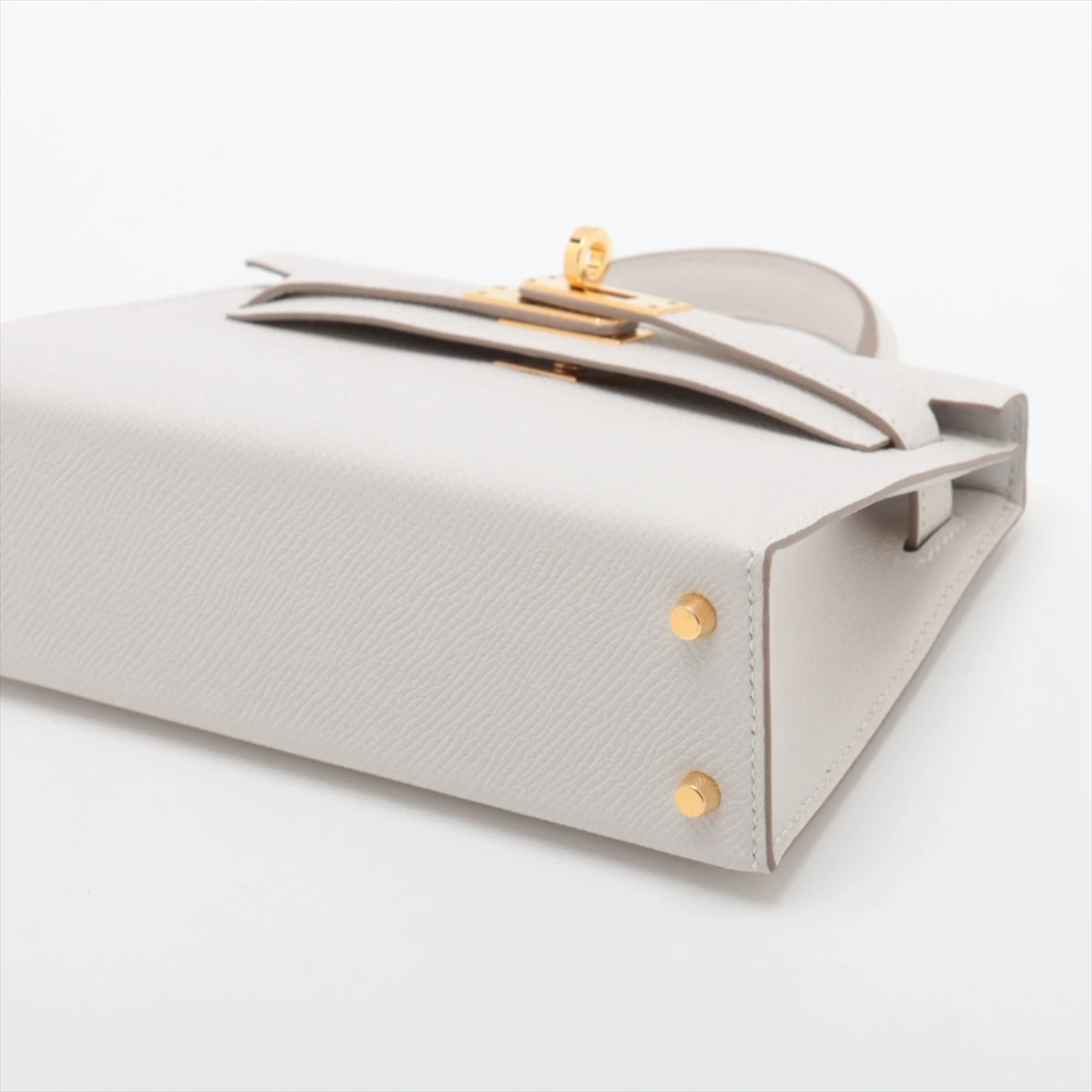 エルメス ミニケリー2 20 ヴォーエプソン グリペール ゴールド金具 W