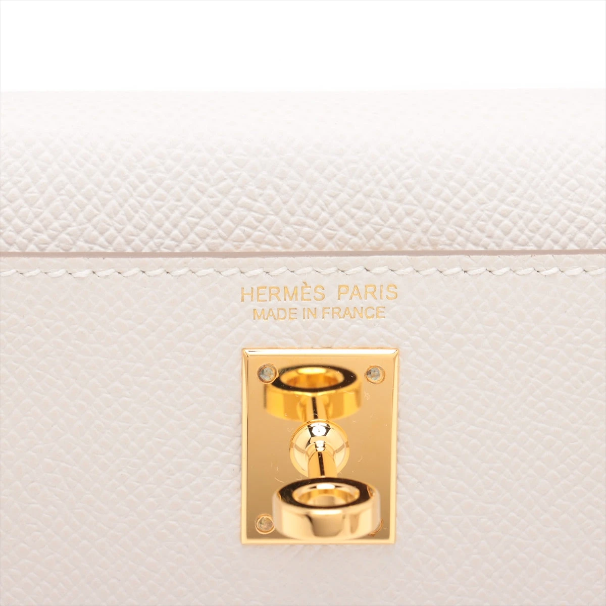 エルメス ミニケリー2 20 ヴォーエプソン グリペール ゴールド