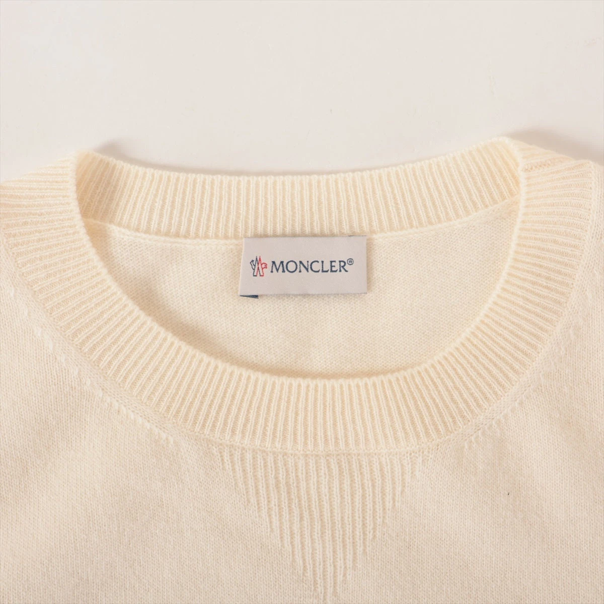モンクレール　新品アンサンブルニット　XS モンクレール 23年 ウール ニット XS レディース アイボリー