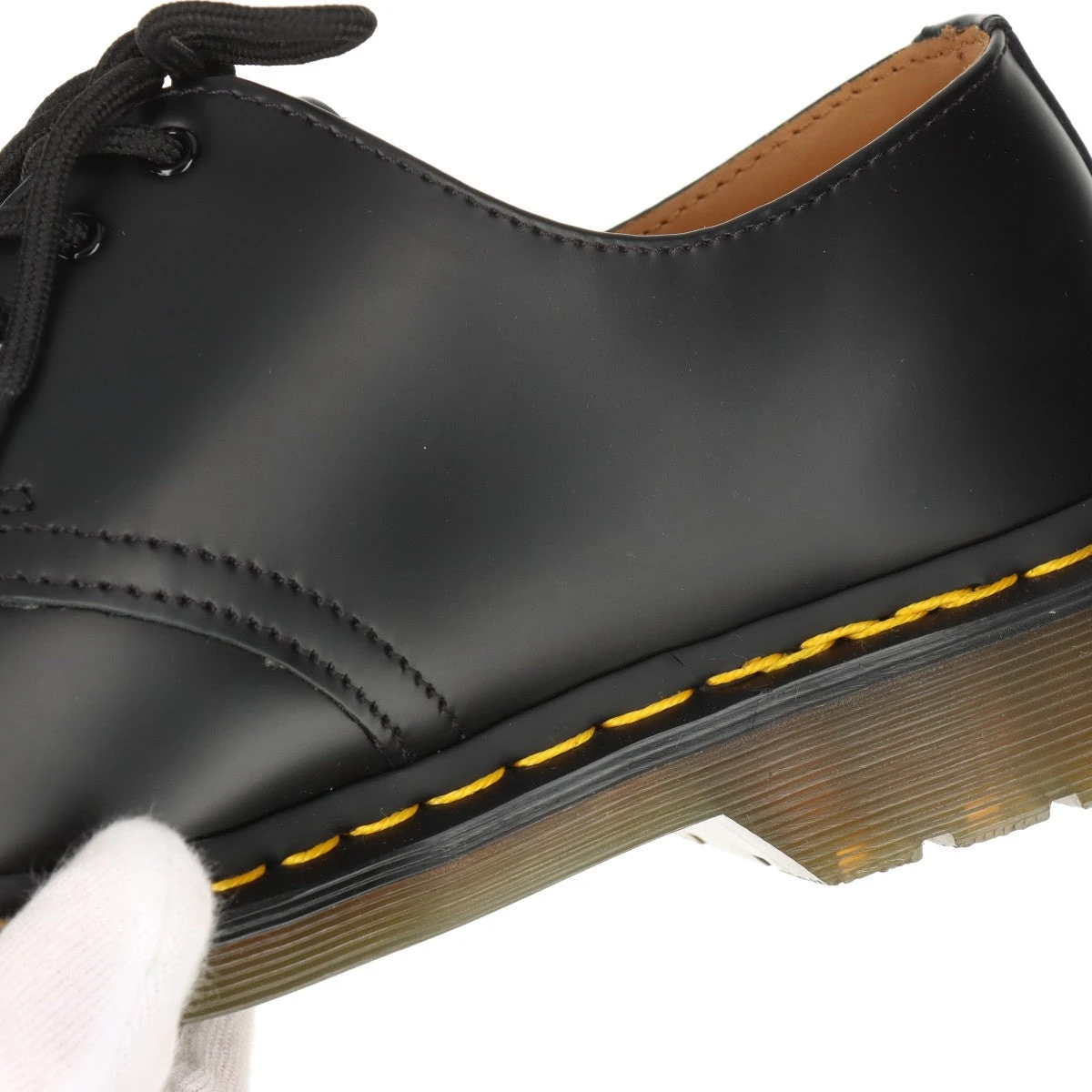 ドクターマーチン レザー レザーシューズ UK8 メンズ ブラック 10085