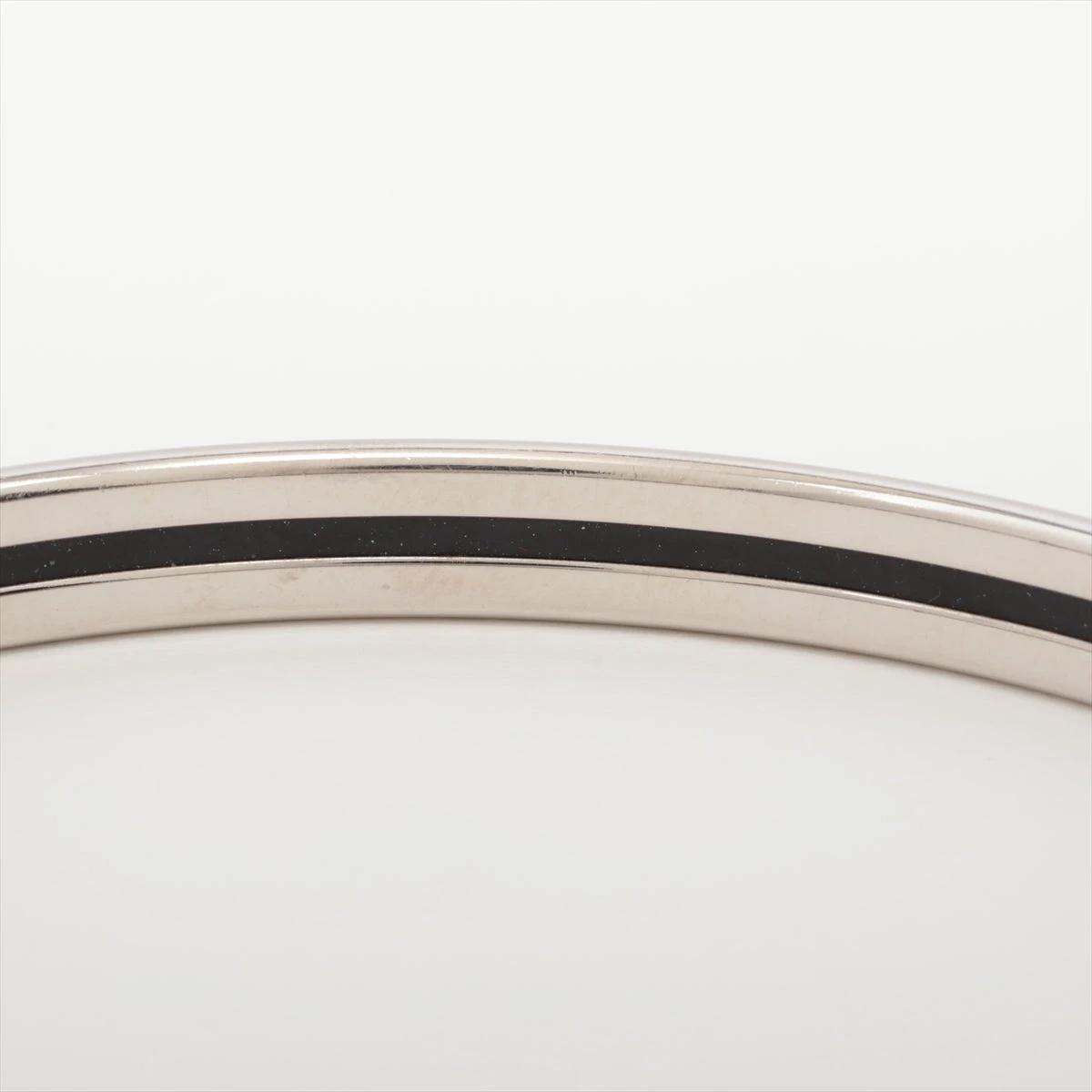 エルメス  ユニ バングル エルメス ユニ バングル GP シルバー×ピンク A3193463｜中古
