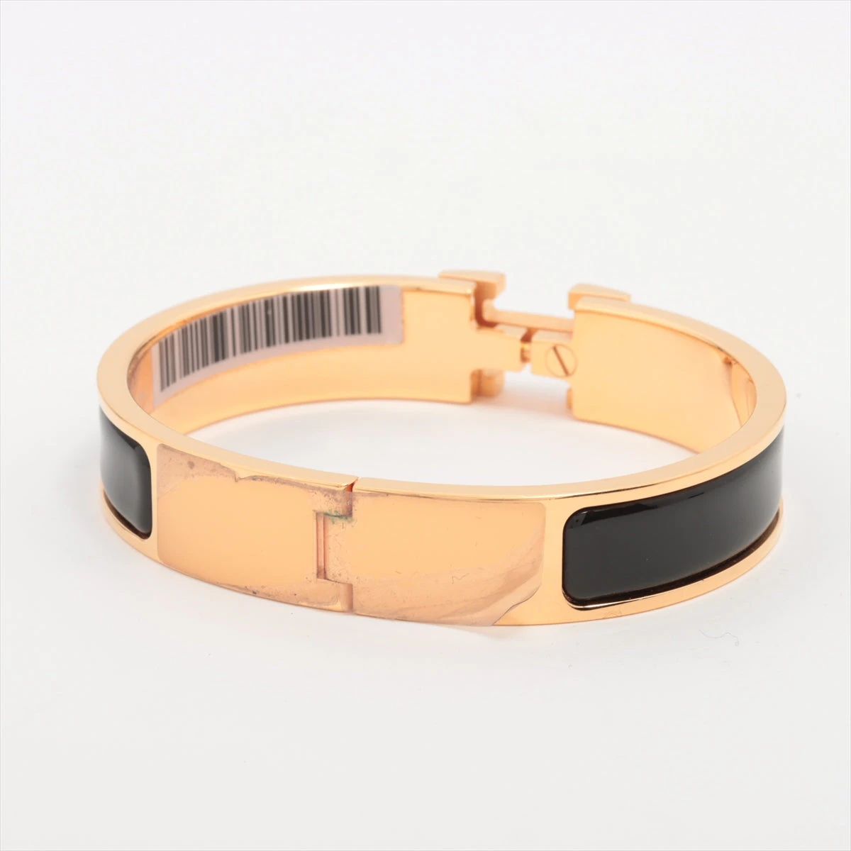 エルメス Hバングル クリッククラックPM ブレスレット GP×エナメル