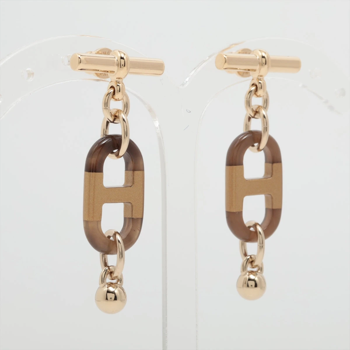 ◇エルメス◇ シュル メール ピアス バッファローホーン