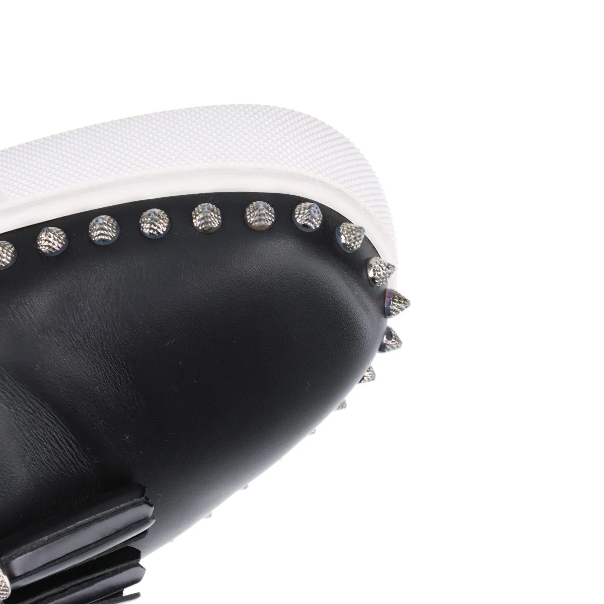 正規品❣️クリスチャンルブタン　新品スタッズフラットシューズ 2025年最新】Christian Louboutin レディース フラットシューズ