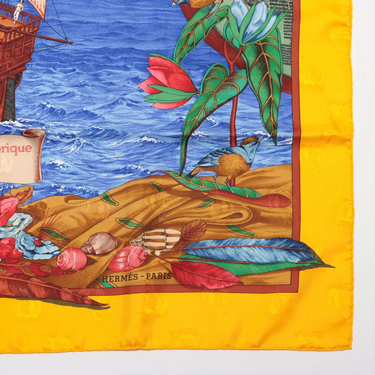 エルメス カレ90 Christophe Colomb decouvre 1 Amerique 12