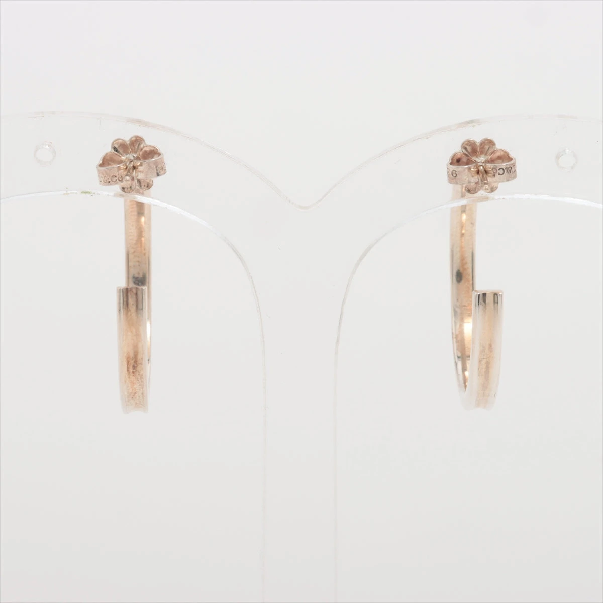 ティファニー 1837 ナロー フープピアス 925 6.4g シルバー
