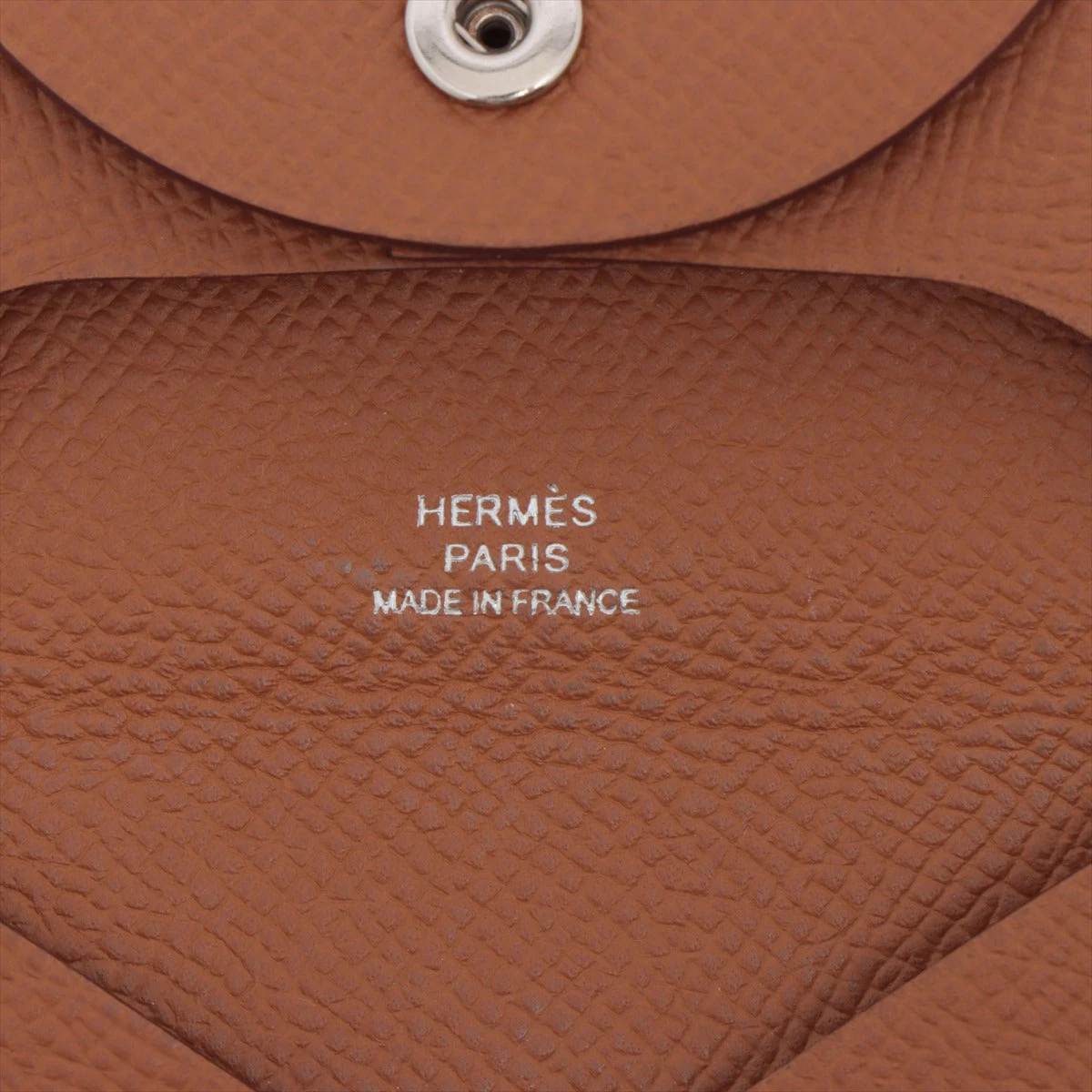 エルメス バスティア ヴォーエプソン コインケース ゴールド シルバー  