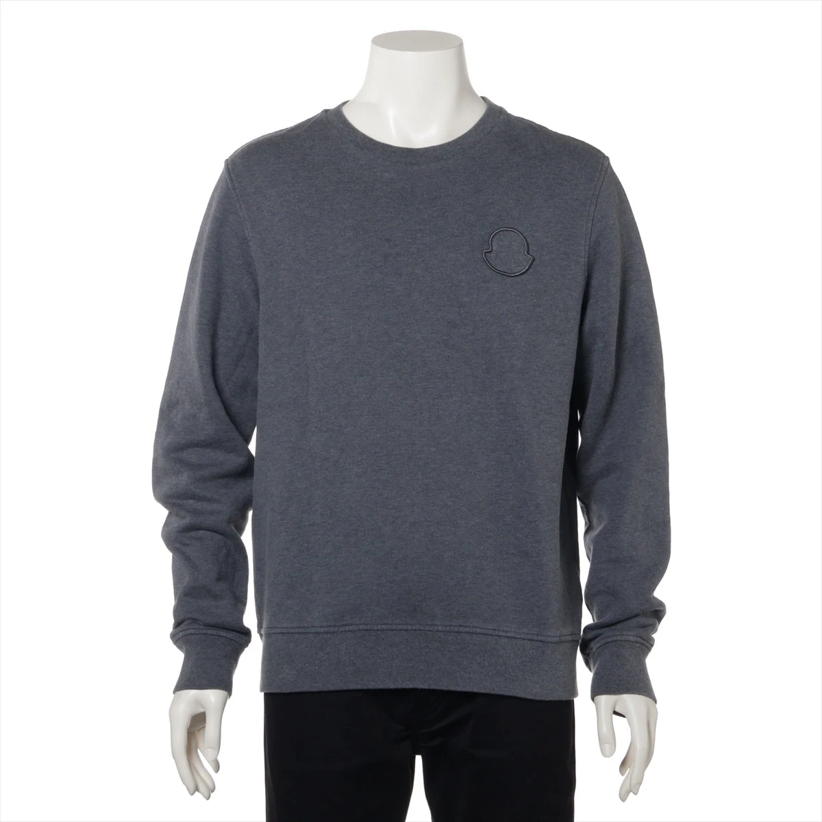 【大人OK美品】MONCLER モンクレールスウェットトレーナーグレー12A 大人OK美品】MONCLER モンクレールスウェットトレーナーグレー12A