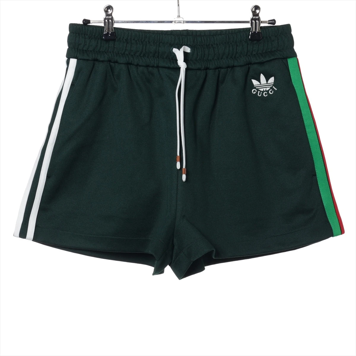 美品【グッチ】×adidas ショートパンツ スポーティーパンツ グッチ×アディダス GG コットン×ポリエステル ショートパンツ M