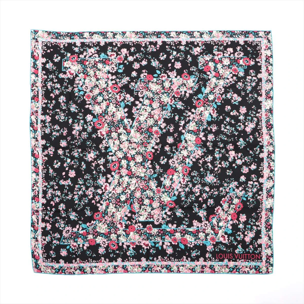 ルイヴィトン バンドー モノグラム マーブルズ シルク スカーフ