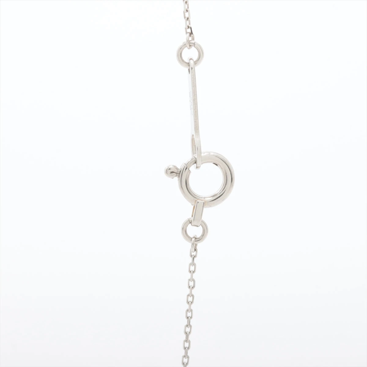 ete エテ ネックレス ダイヤモンド 0.06 Pt850 エテ ダイヤ ネックレス Pt850 1.1g 0.06 460838 A3205141｜中古