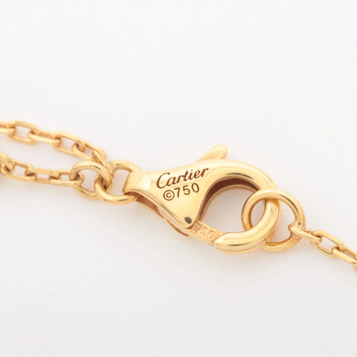 カルティエ　Cartier  2C  チャーム　WG  ダイヤ　ネックレス カルティエ 2Cダイヤチャーム&ネックレス ホワイトゴールド