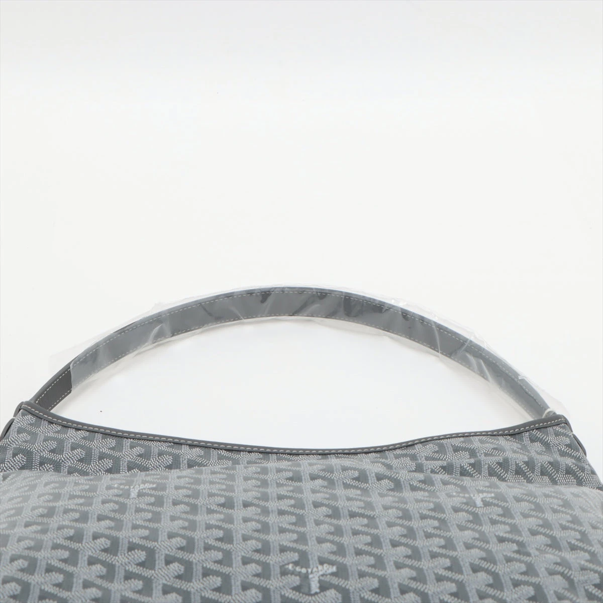 ゴヤール⭐︎グレー ロゴパターン ショルダーバッグ GOYARD ほぼ新品 サンルイXXL マーカージュ ショルダーバッグ トート