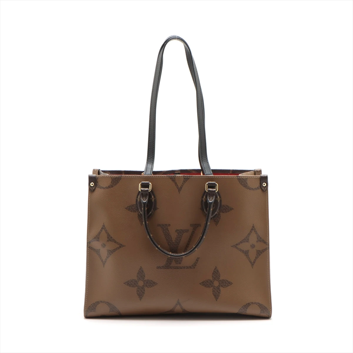 最新モデル RFID ヴィトン　オンザゴーMM M45321 ヴィトン ジャイアントモノグラムリバース オンザゴーMM M45321