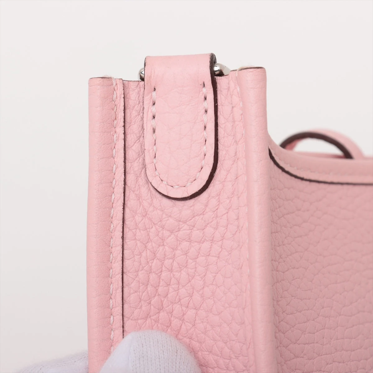 【Rose Sakura × Silver金具】HERMES ミニエヴリン 16 TPM Rose Sakura × Silver金具】HERMES ミニエヴリン 16 TPM (HERMES