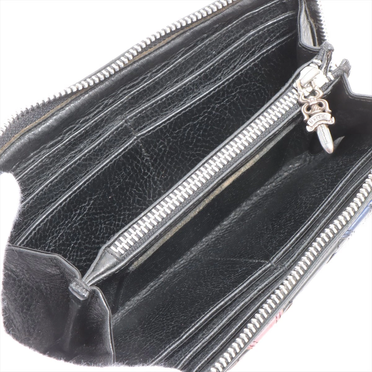 クロムハーツ REC F ZIP ウォレット レザー×925 マルチカラー クロムハーツ REC F ZIP ウォレット レザー×925 マルチカラー