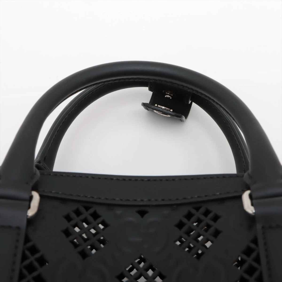 グッチ レザー 2WAYボストンバッグ ブラック 771002 A3204593｜中古