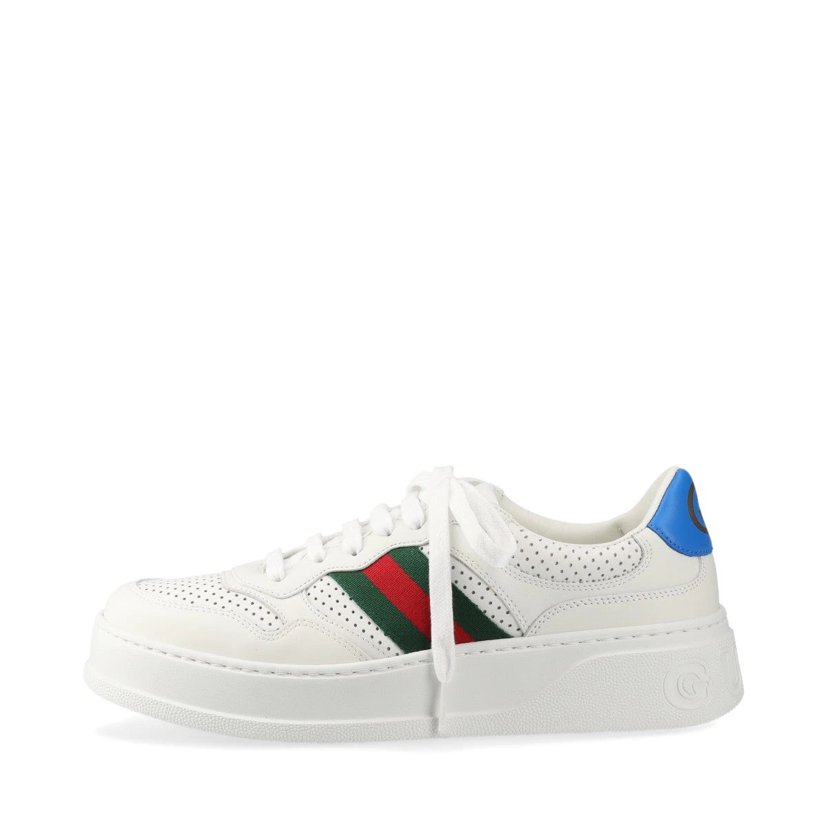 グッチ インターロッキングG 24SS レザー スニーカー 39.5