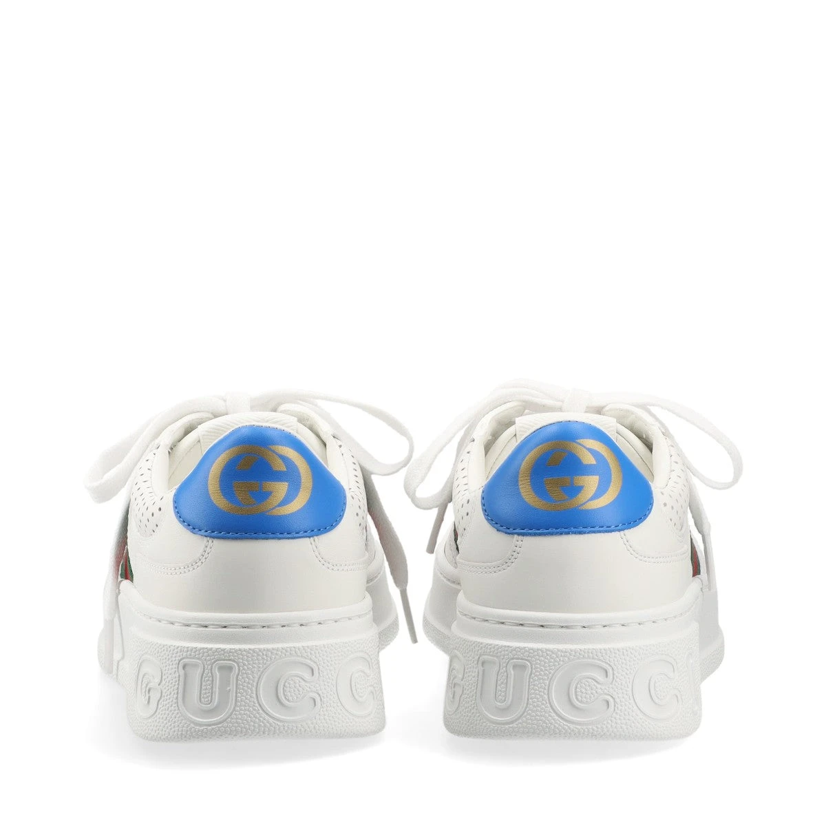 グッチ　インターロッキングG パステルカラー スニーカー 新品未使用品 24.5 グッチ インターロッキングG パステルカラー スニーカー 新品未