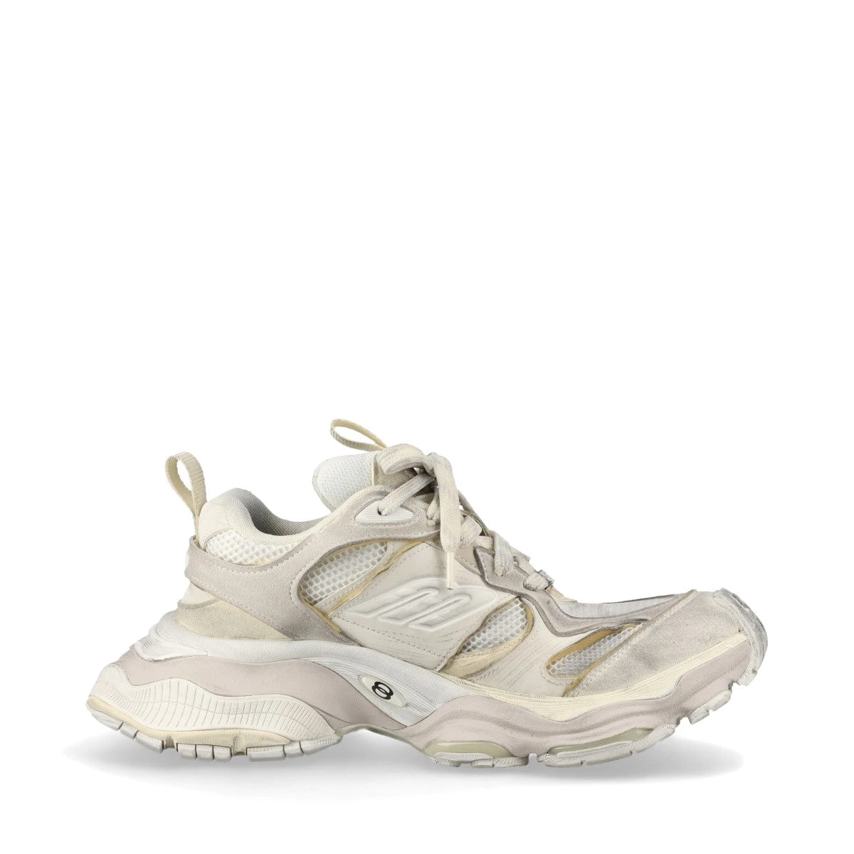 BALENCIAGA ロゴ入りフェイクレザーメッシュスニーカー バレンシアガ カーゴ フェイクレザー×メッシュ スニーカー EU41