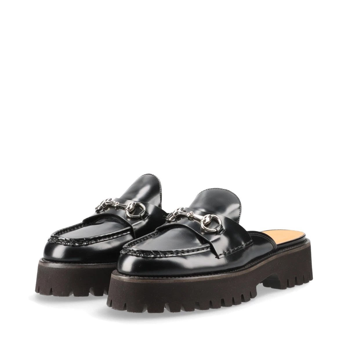 GUCCI ブラック ミュール 高ヒール 保存袋、箱付き GUCCI ブラック ミュール 高ヒール 保存袋、箱付き