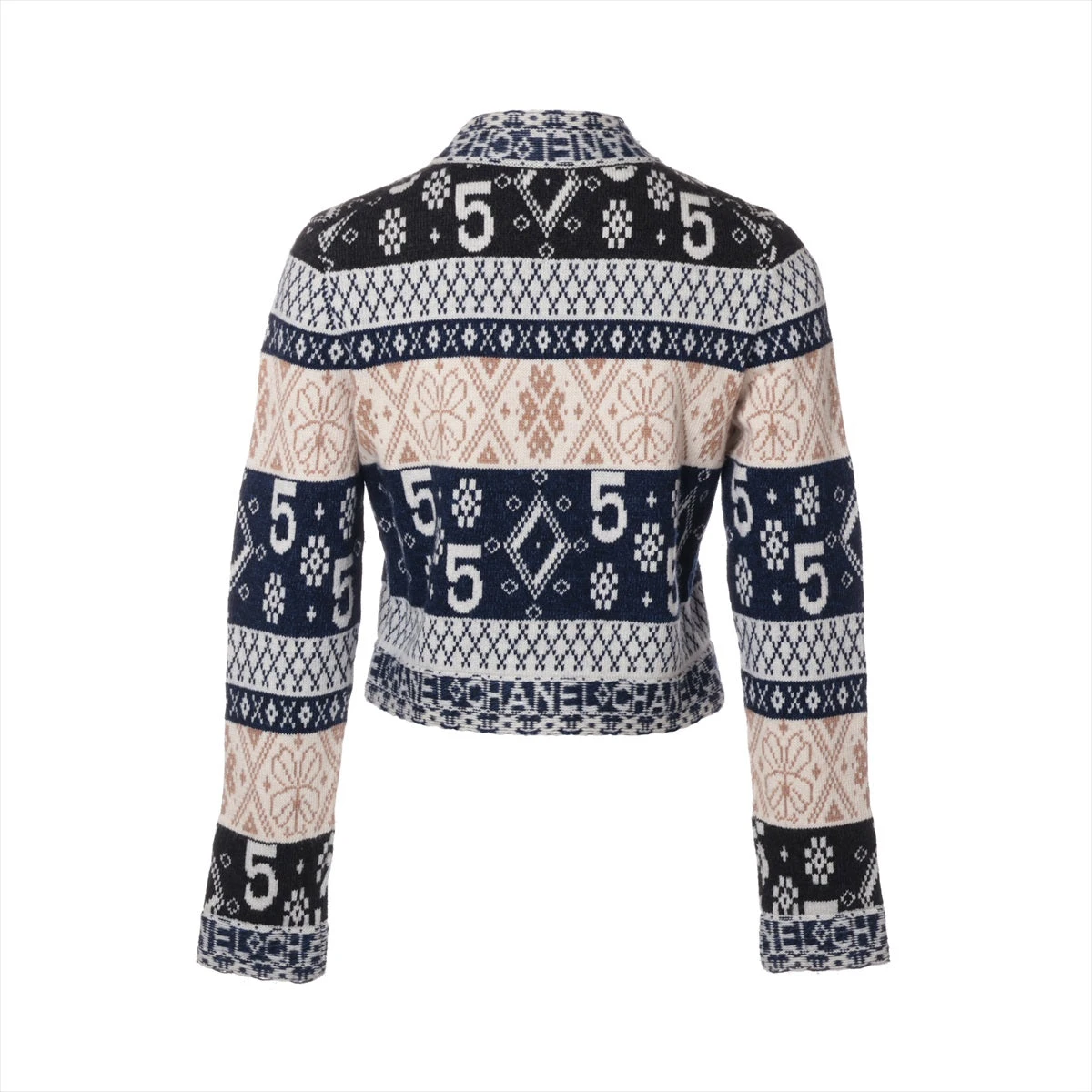 シャネル ココボタン 20AW カシミヤ カーディガン 36 レディース