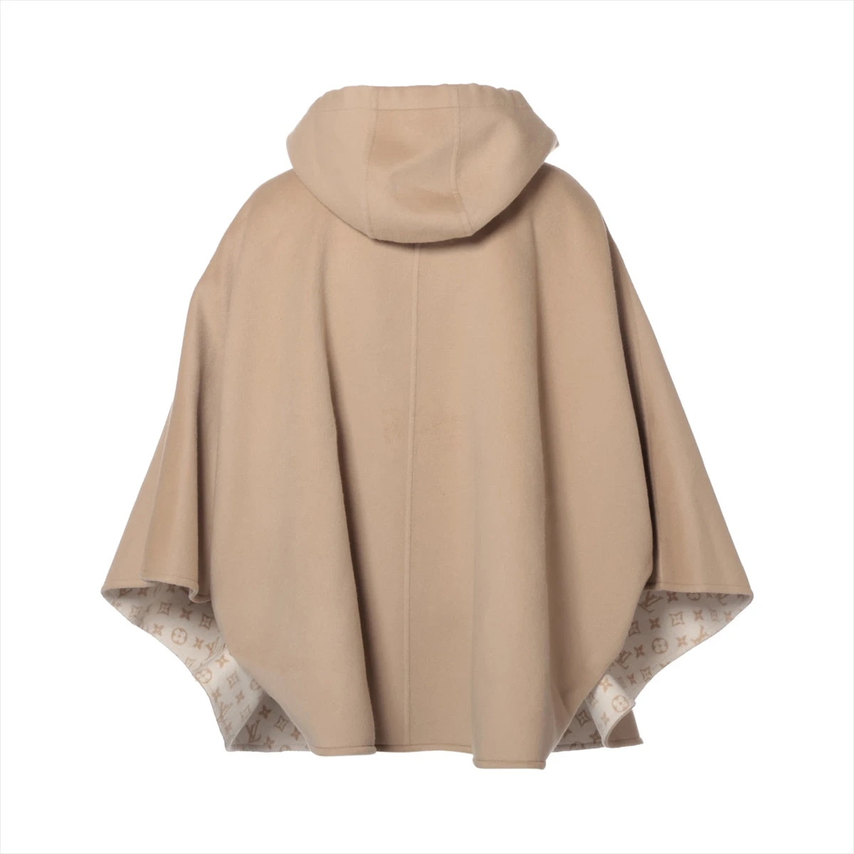 ルイヴィトン　13AW カラコラム　茶色　ウール　カシミヤ　ポンチョ　コート　L ウールカシミヤリバー ポンチョ | maison TOMORROWLAND/メゾン