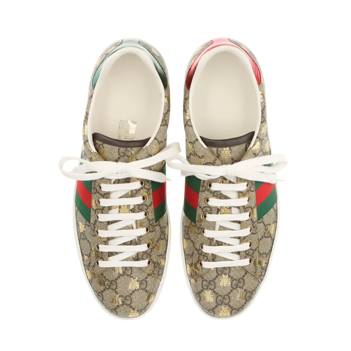 美品✨ グッチ GGスプリーム シェリーライン メンズ スニーカー 28cm相当 美品✨ グッチ GGスプリーム シェリーライン メンズ スニーカー 28cm