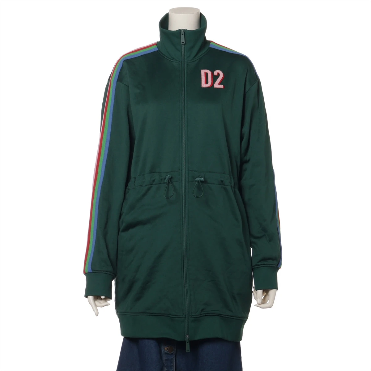 ディースクエアード 22AW コットン×ナイロン パーカー XS レディース 