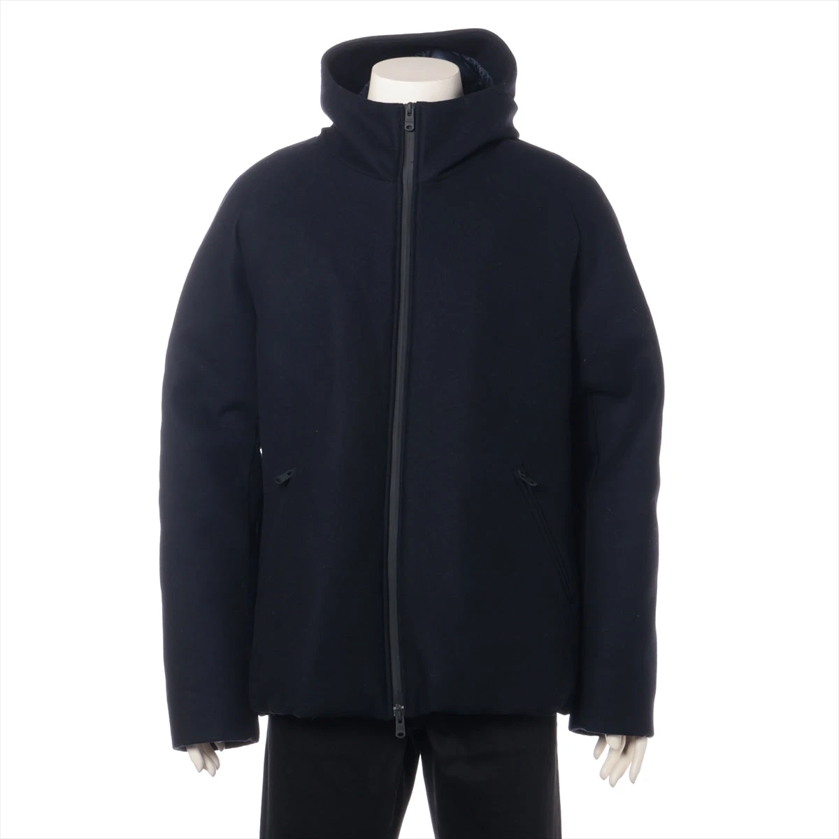 タトラスダウンロングコート 02 ネイビー タグ付き ハンガー付き