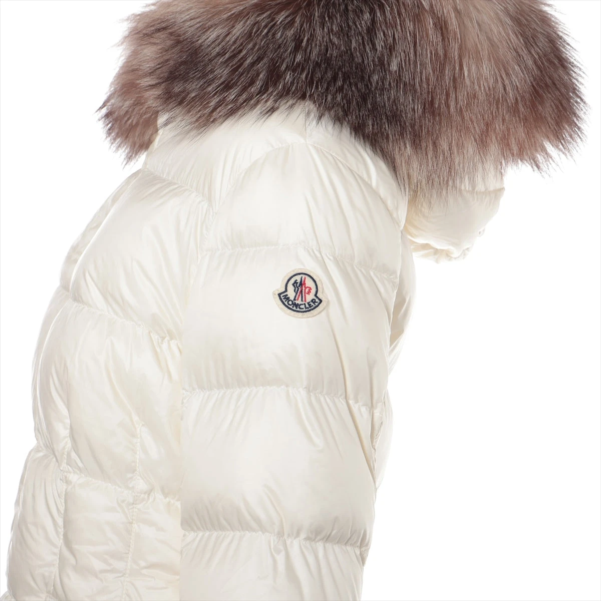 MONCLER アイボリー BOEDダウンジャケット ベルト付き 【公式通販】