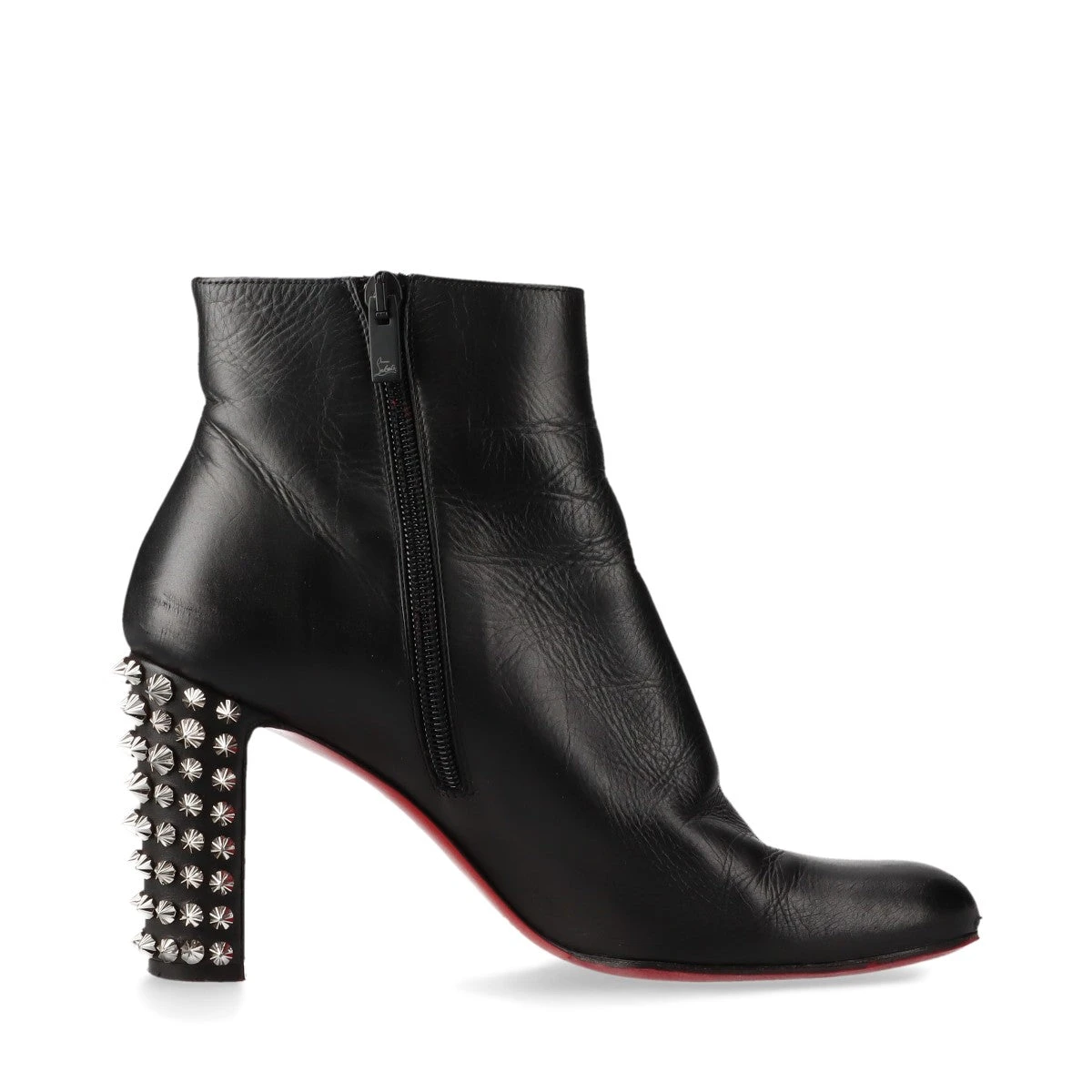 ルブタン ブーツ 黒 Samson ブラック カーフレザー - Shoes - Men - Christian Louboutin