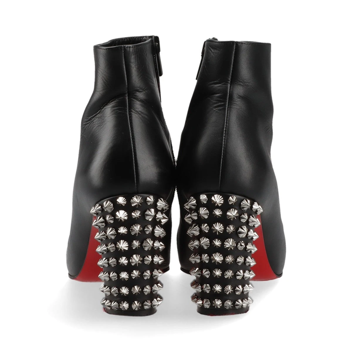 新品クリスチャンルブタン　24㎝　スパイクショートブーツ クリスチャン ルブタン“スパイク”輝く24年秋冬シューズ、パン