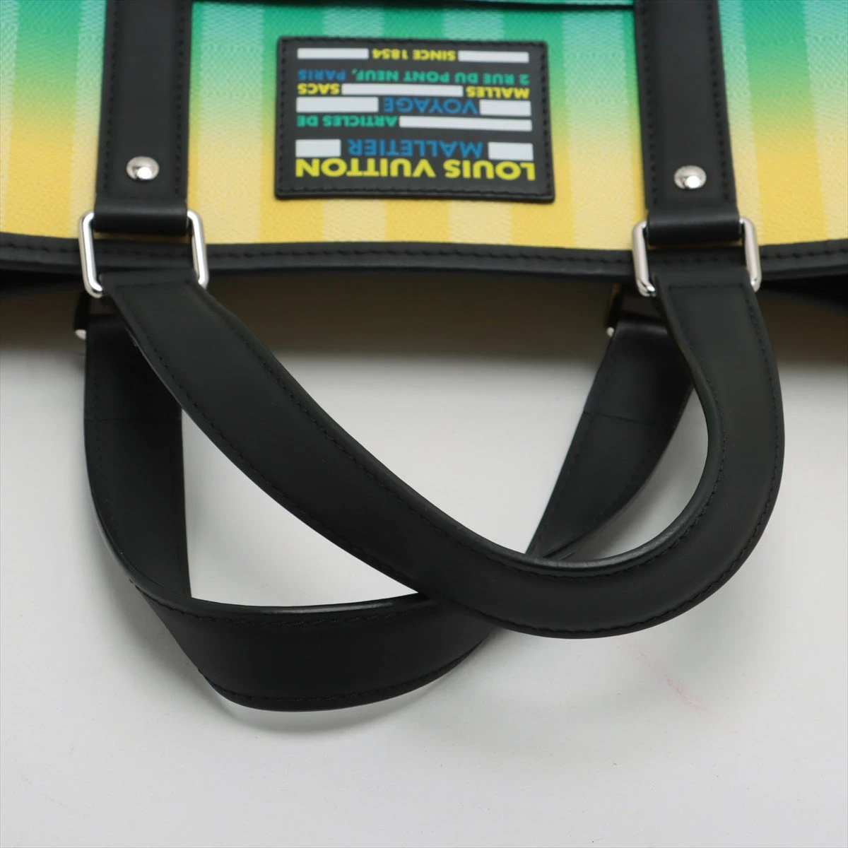 ルイヴィトン トートバッグ ダミエ・ストライプ ウィークエンドPM M59919