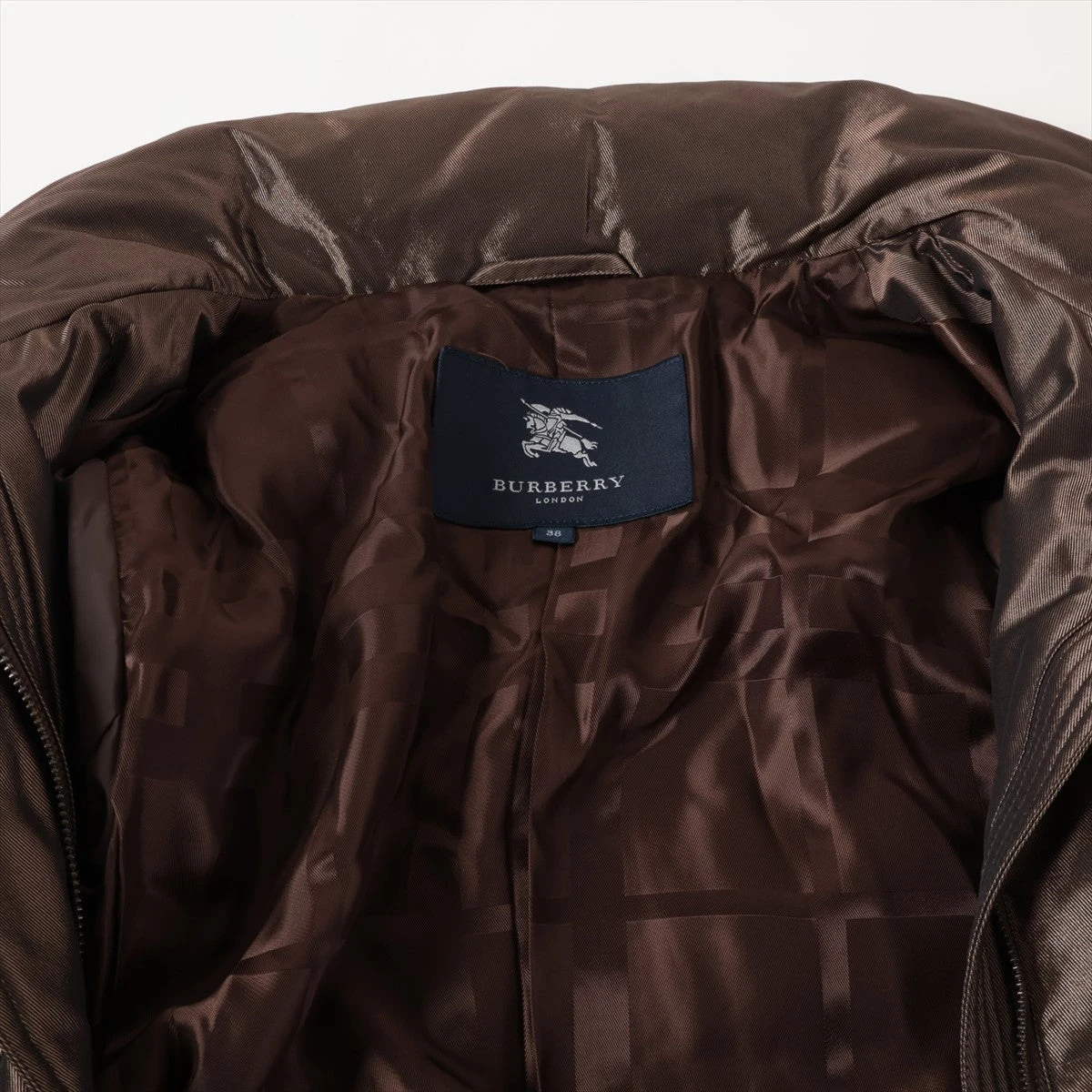 美品★バーバリーロンドン ダウンジャケット L相当 2Way 茶色 リアルファー ウィメンズ ダウンジャケット | Burberry® 公式サイト