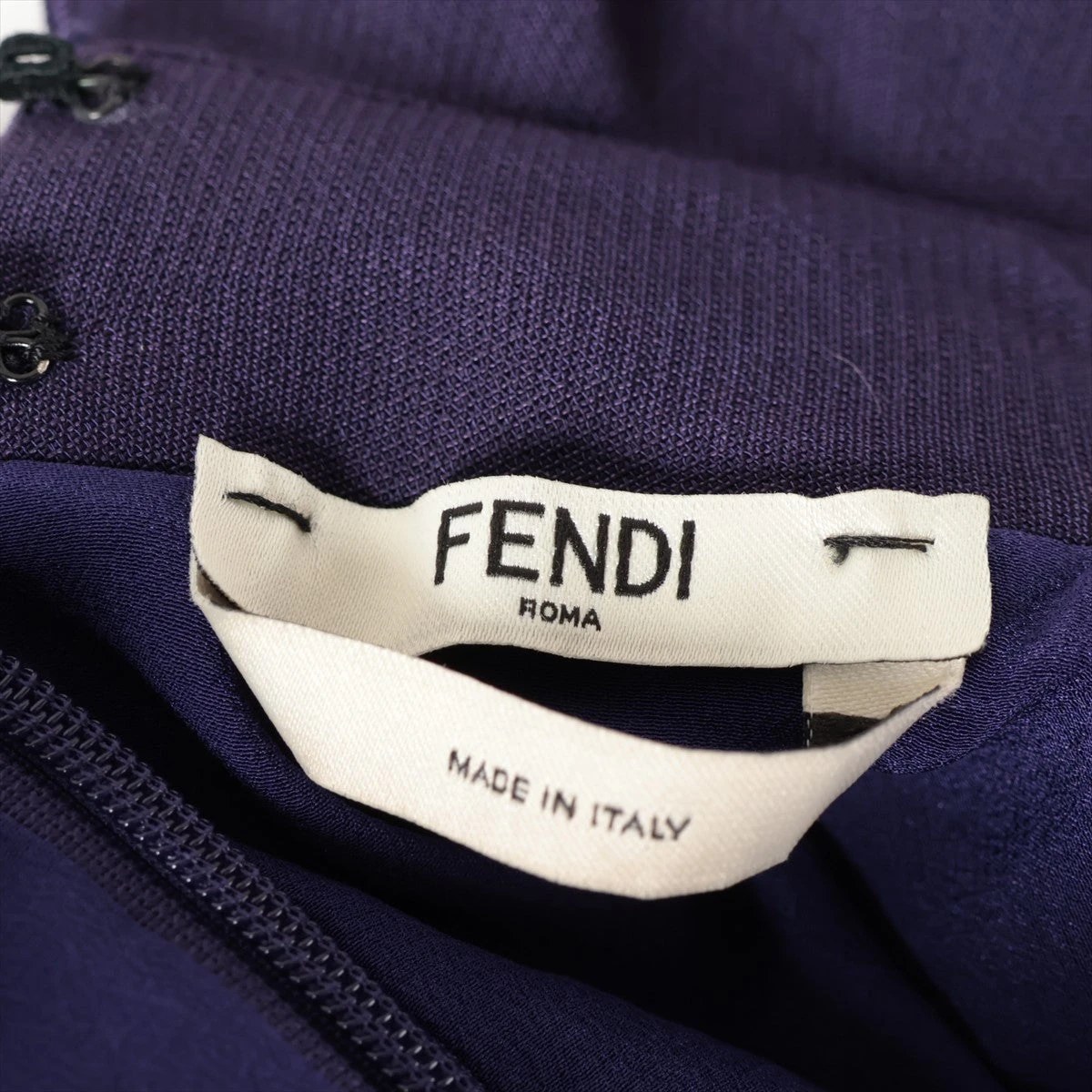 フェンディ 16年 ウール×シルク ワンピース 38 レディース フェンディ 16年 ウール×シルク ワンピース 38 レディース