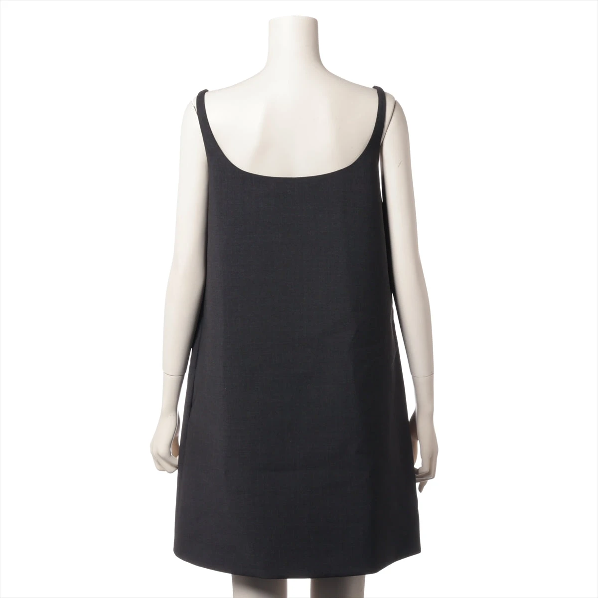 #美品#プラダ#現行青タグ#レディース#ウール#ノースリーブ#ワンピース#お洒落 PRADA - #美品#プラダ#現行青タグ#レディース#ウール