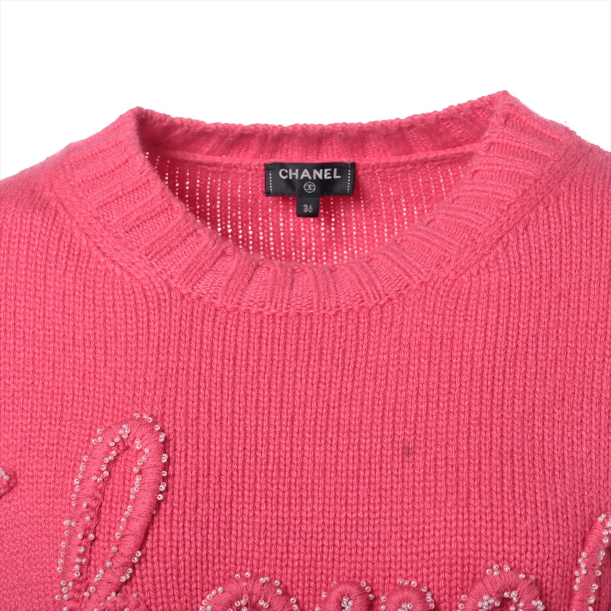CHANEL シャネル ニット・セーター シャネル ロゴプルオーバー