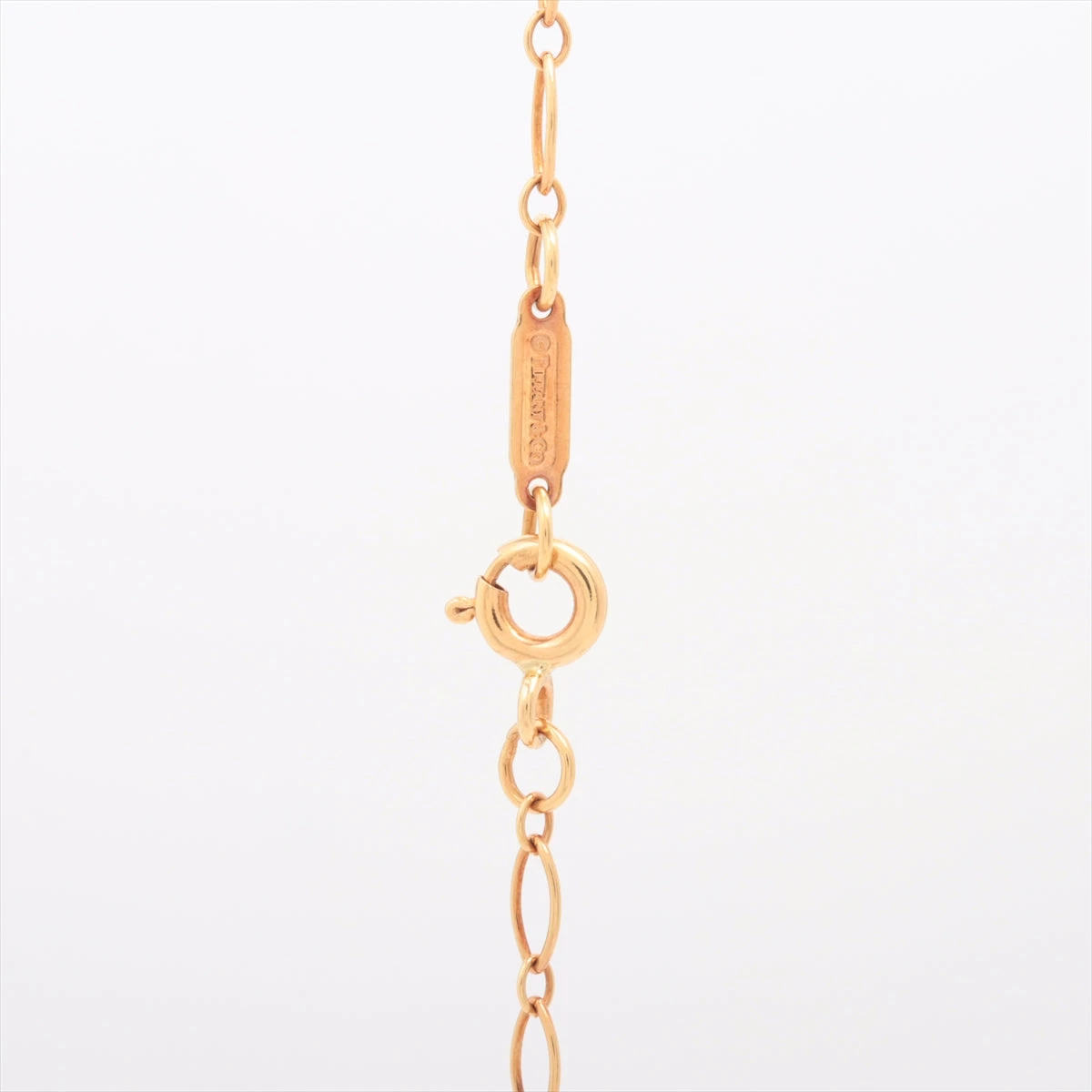 ティファニー オーバルリンククラスプ ネックレスチェーン 750(YG) 3.0  