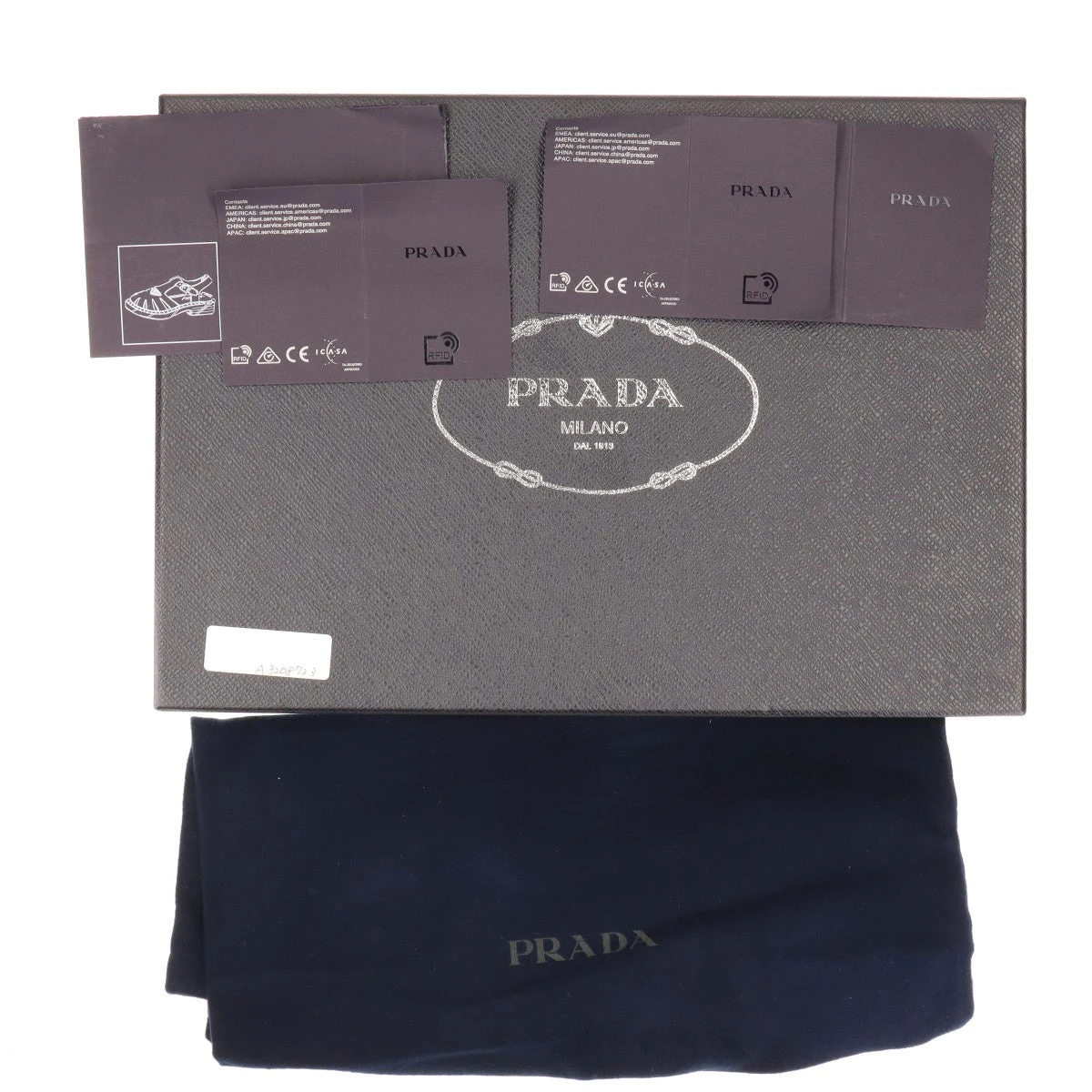 [ PRADA ] メンズ ロゴ レザー フィッシャーマン ミュール プラダ PRADA サンダル フィッシャーマンサンダル