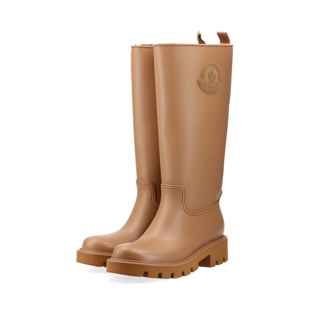 モンクレール　レインブーツ モンクレール MONCLER レインブーツ ピンク 37（約23.5~24cm