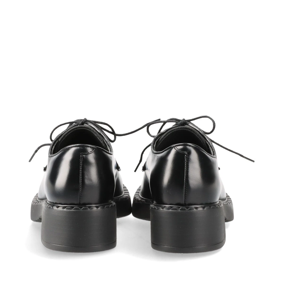 PRADA 美品 プラダ 9 ナイトレザーシューズ 12AW ドレスシューズ