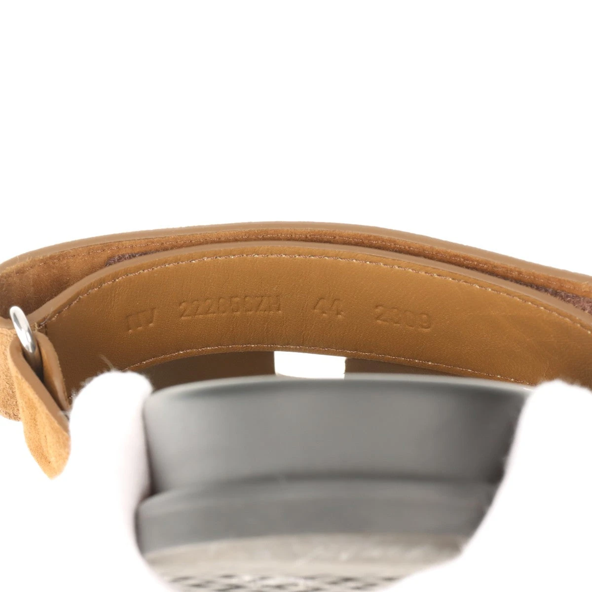 エルメス スエード アンクルベルト サンダル ブラウン エルメス HERMES サンダル 靴 シューズ スエード ブラウン