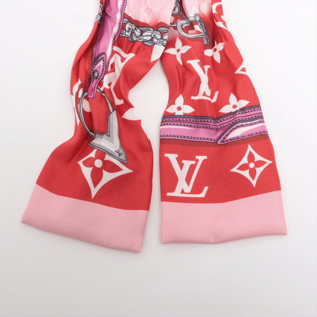 ルイヴィトン スカーフ シルク ピンク M73867 新品未使用 LOUIS