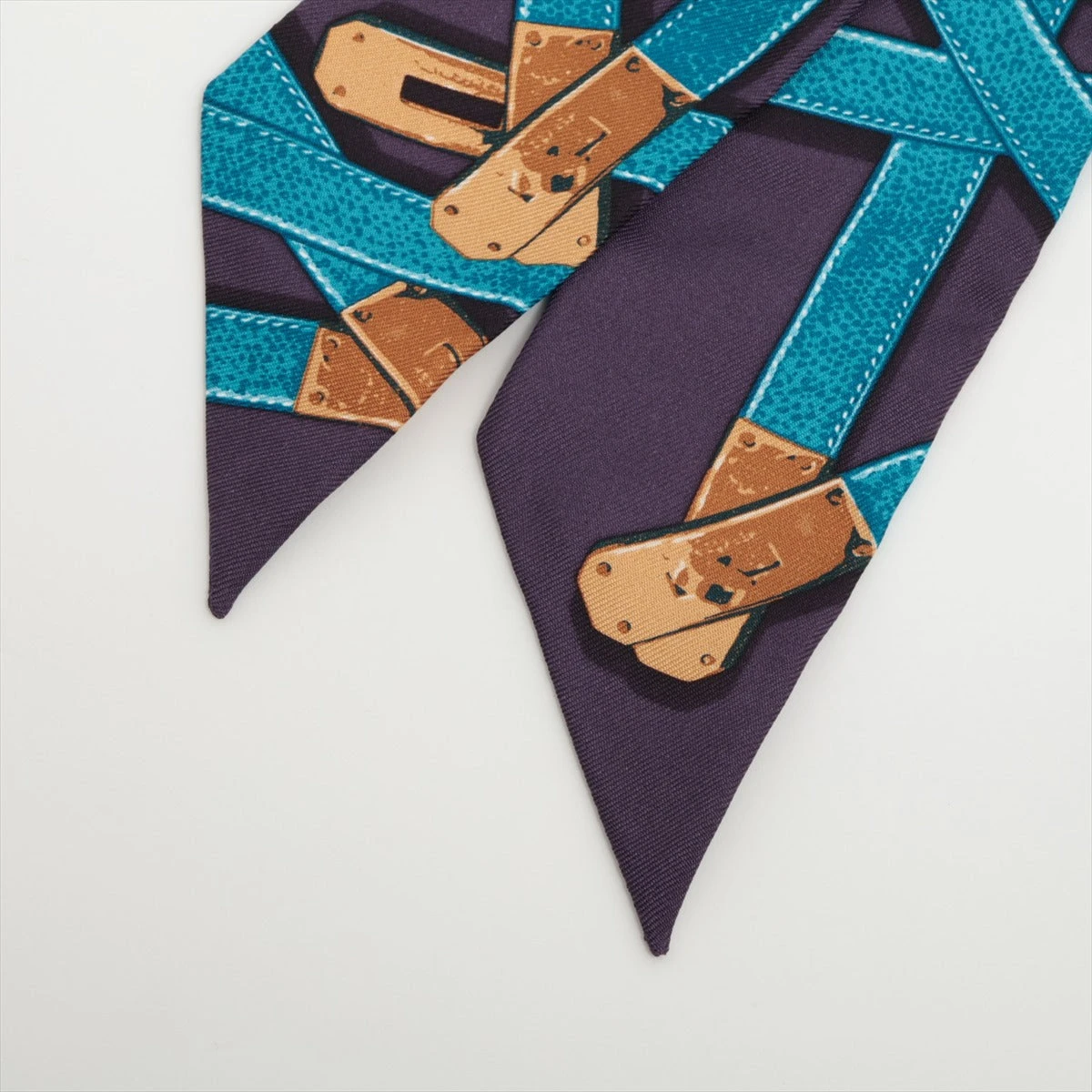 エルメス ツイリー TRES KELLY シルクスカーフ エルメス ツイリー TRES